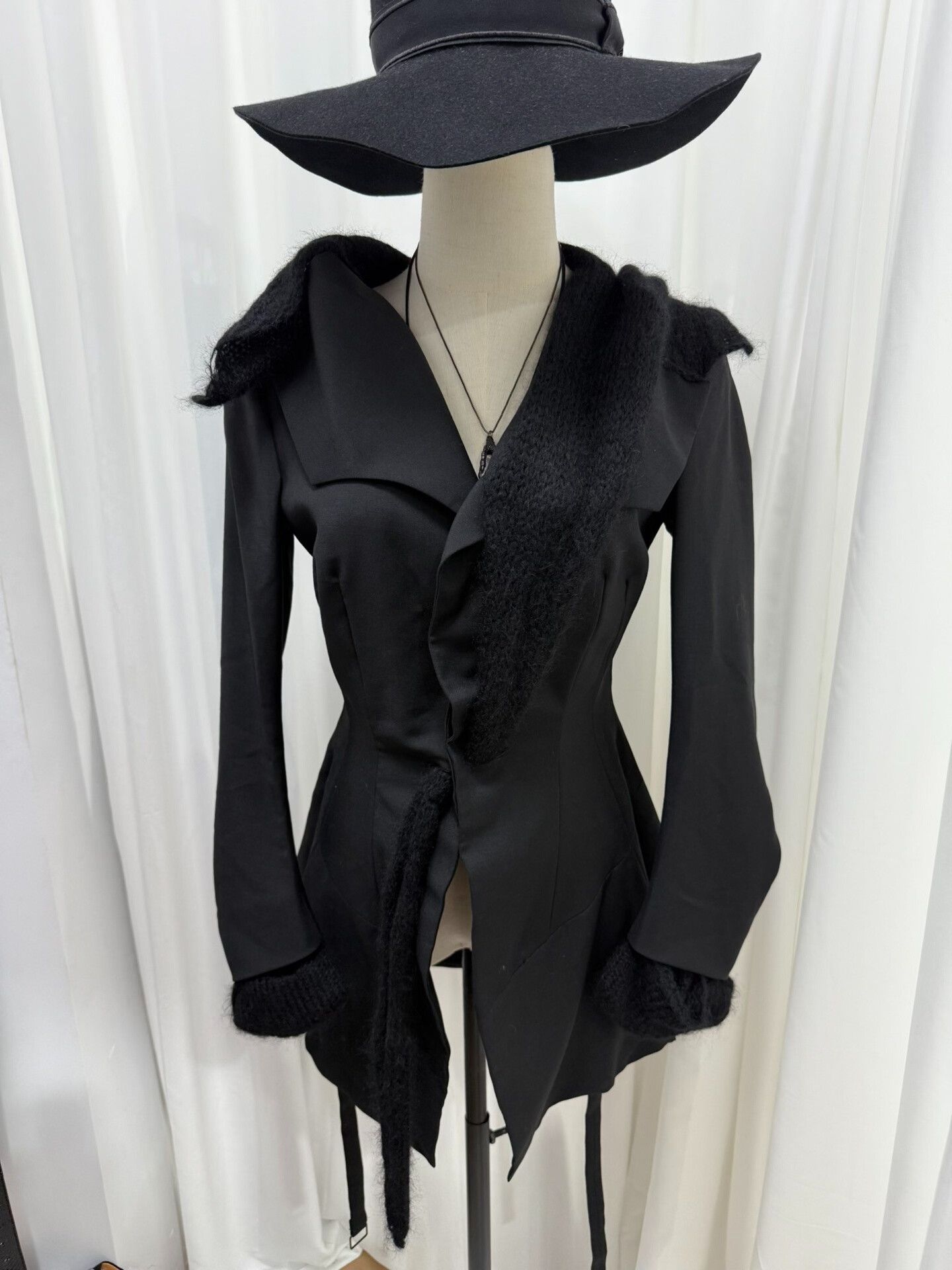 Yohji Yamamoto yohji yamamoto deconstructed wool suit jacket Size US XS / EU 42 / 0 - 1 Thumbnail
