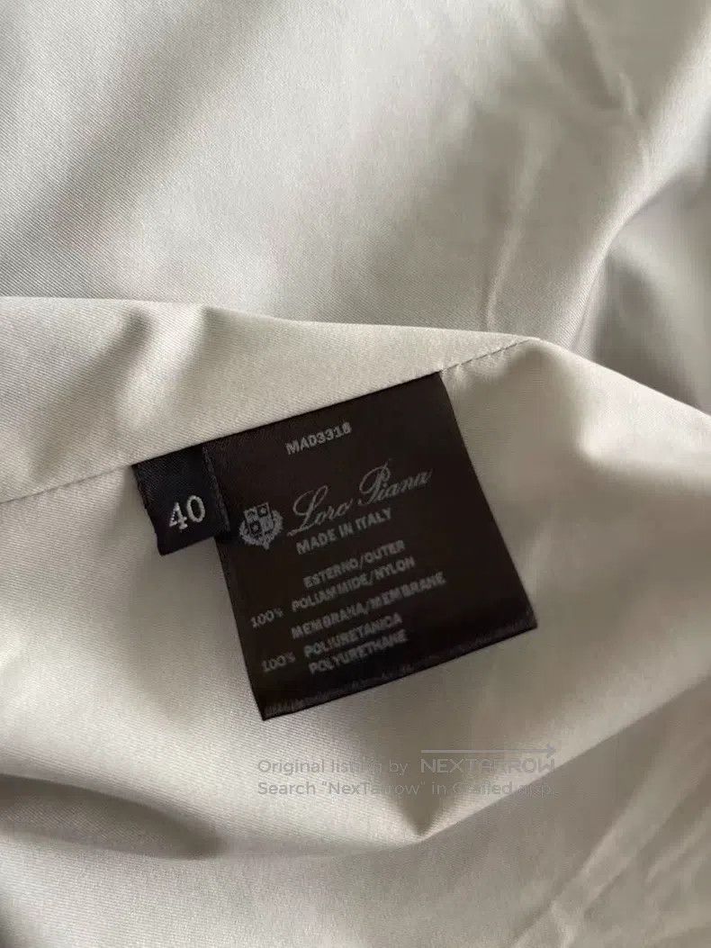 Loro Piana Loro Piana Lightweight waterproof shell jacket Size XS / US 0-2 / IT 36-38 - 5 Thumbnail