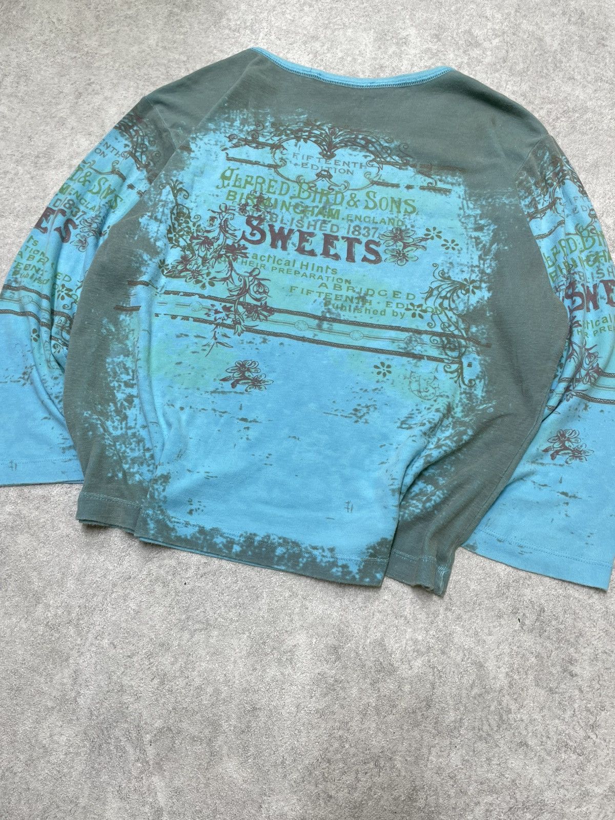 If Six Was Nine × Japanese Brand × Le Grande Bleu (L.G.B.) LGB Pastry And Sweets Longsleeve — Sugary Bliss Size US M / EU 48-50 / 2 - 11 Thumbnail