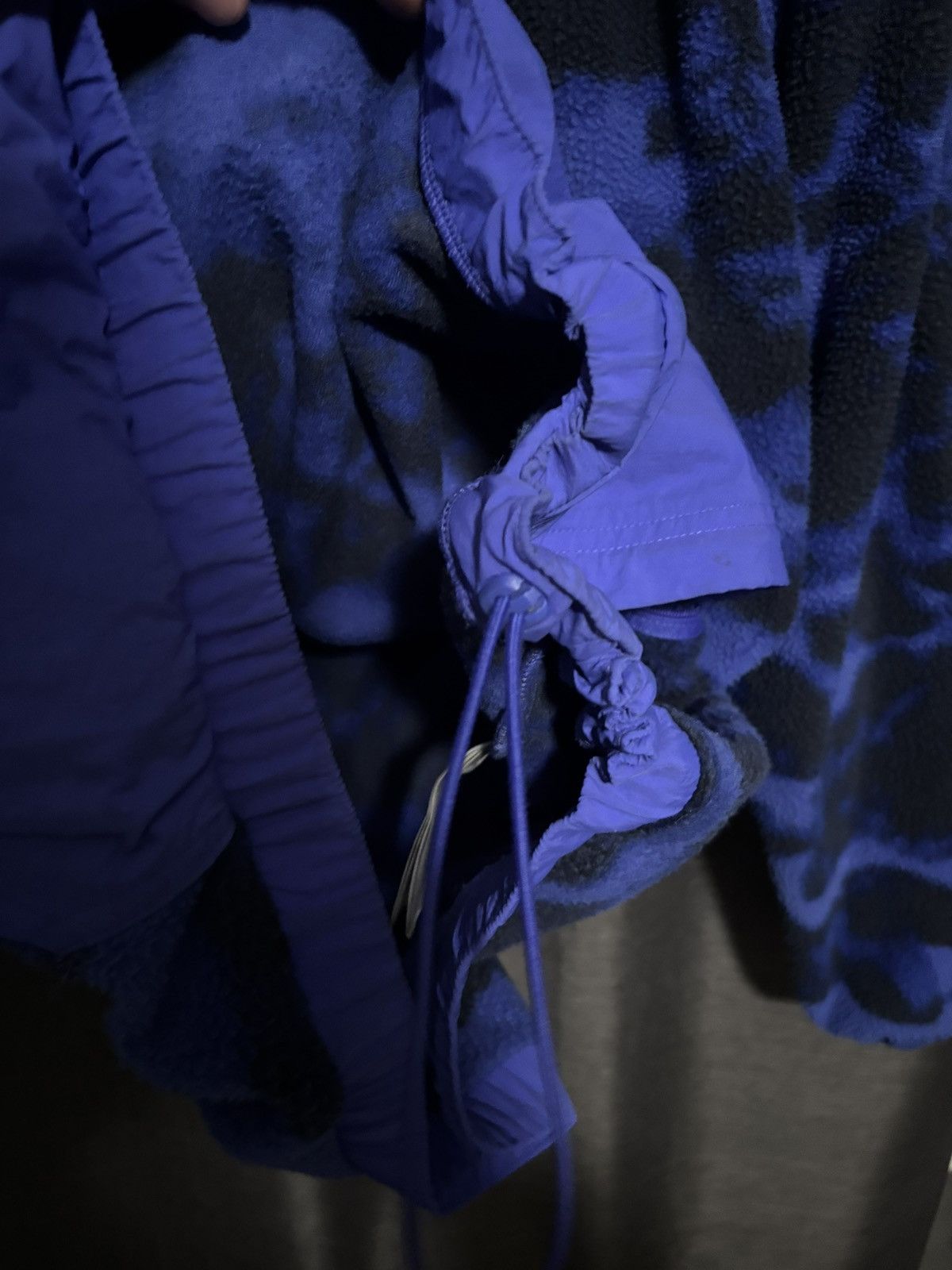 Adidas Adidas Blue Camo Hoodie Size US XL / EU 56 / 4 - 5 Thumbnail