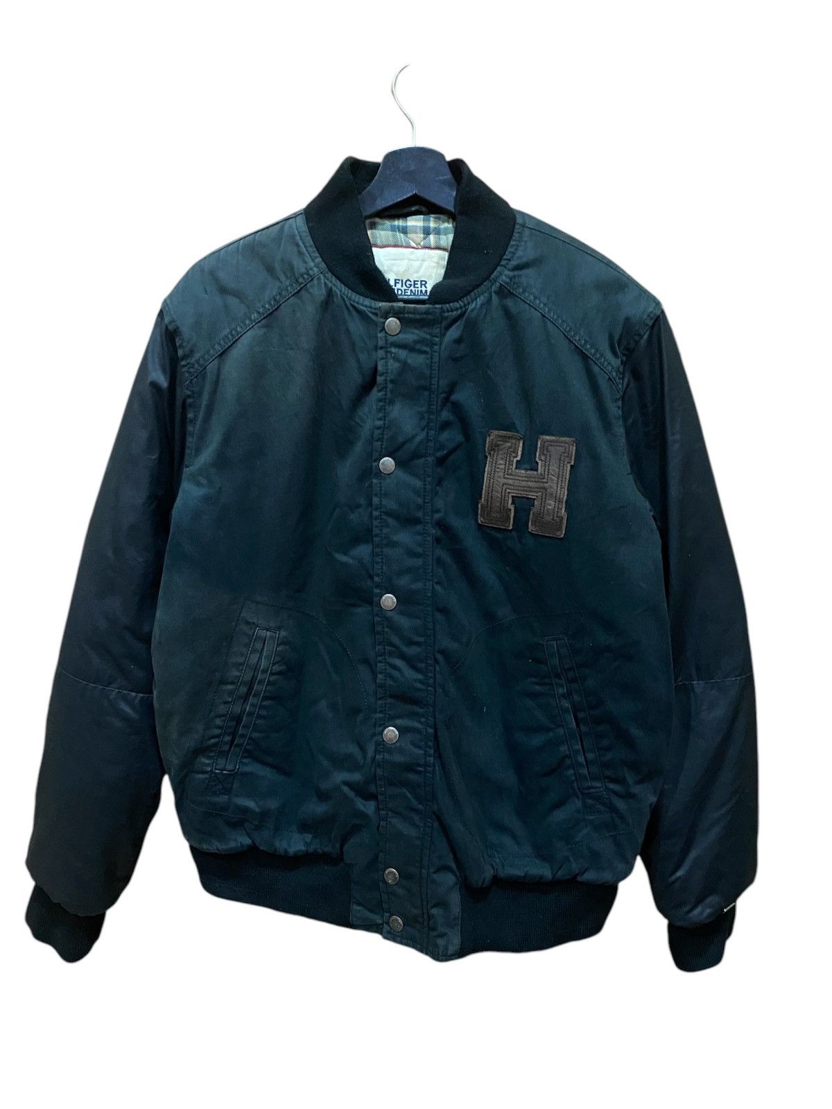 Tommy Hilfiger VINTAGE Y2K TOMMY HILFIGER VARSITY JACKET Size US L / EU 52-54 / 3 - 1 Thumbnail