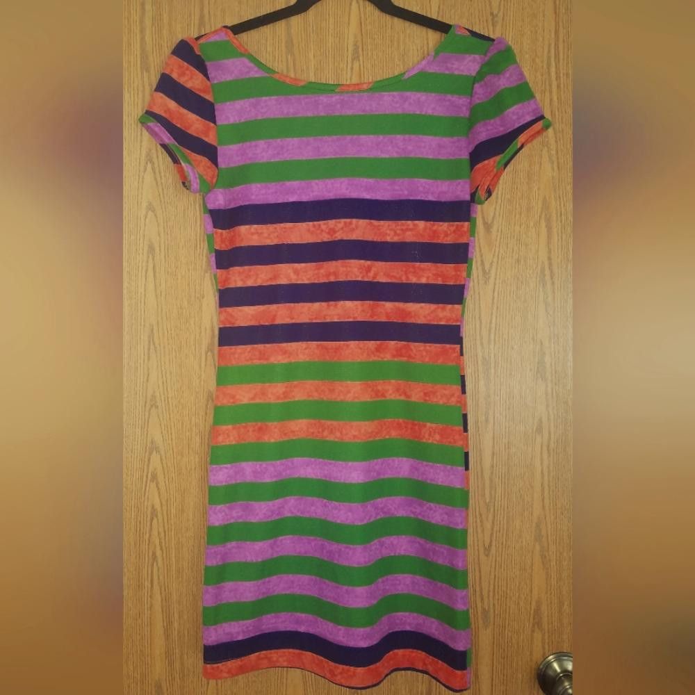 Designer Blue Rain Dress Size Small Size S / US 4 / IT 40 - 1 Thumbnail