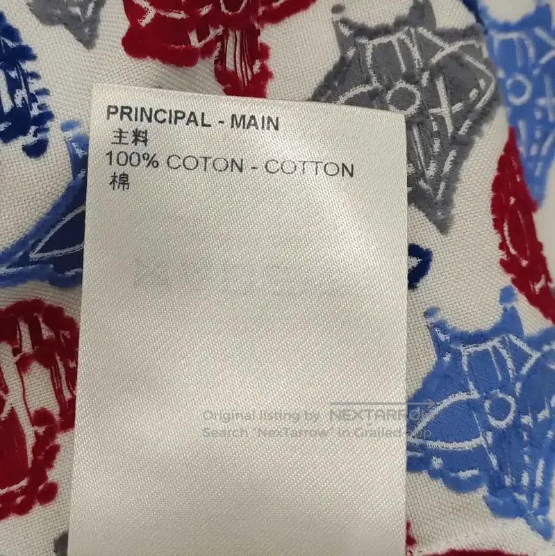 Louis Vuitton Louis Vuitton Women's Cotton Shirt with Pattern . Size L / US 10 / IT 46 - 6 Thumbnail