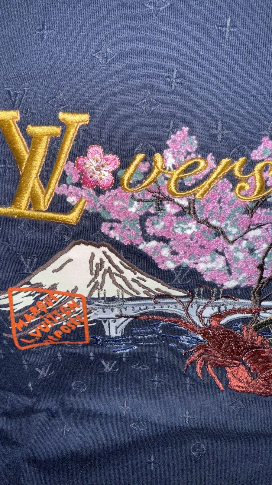 Louis Vuitton × Nigo Embroidered T-Shirt Nigo X Pharrell Size US M / EU 48-50 / 2 - 2 Thumbnail