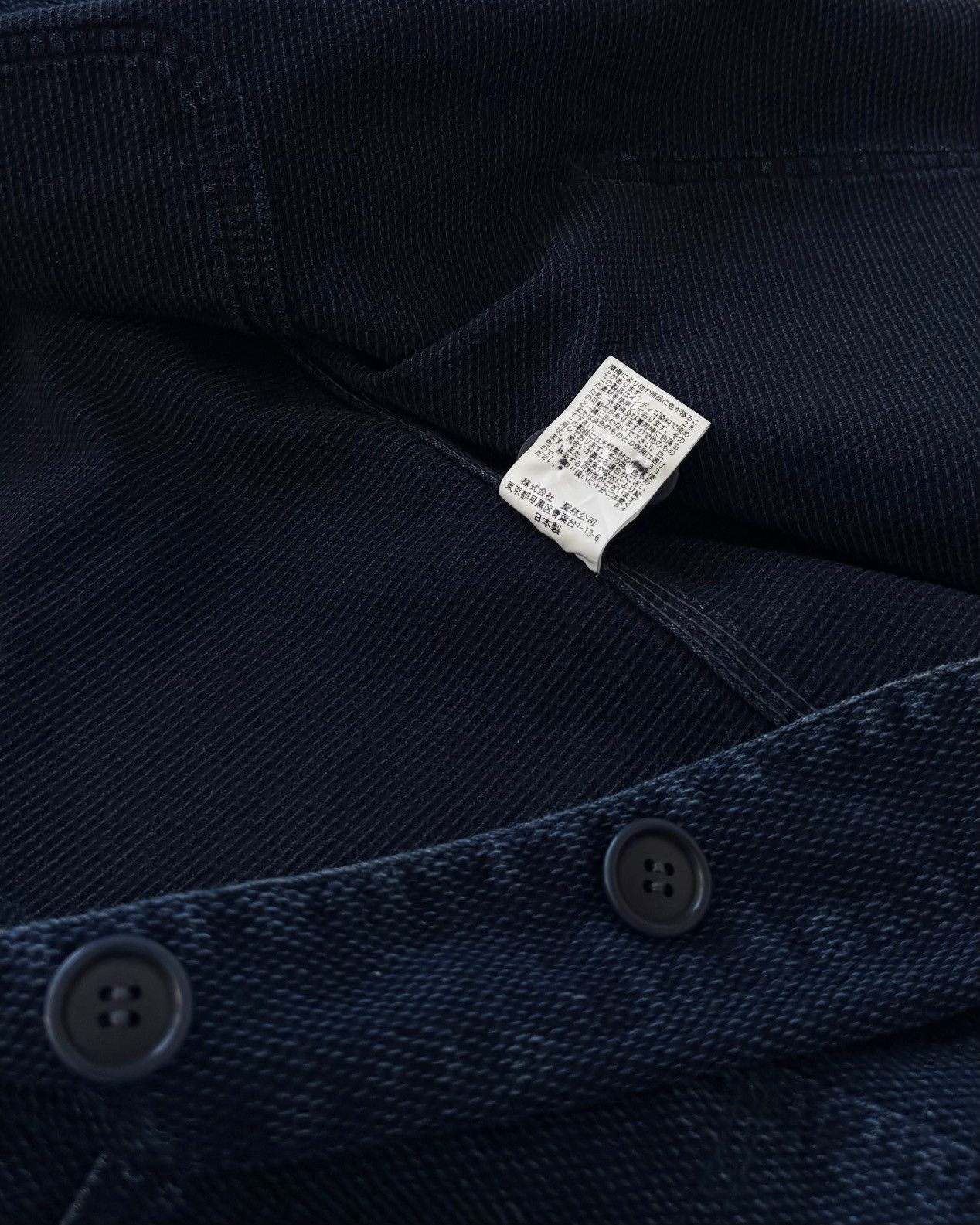 Blue Blue Japan BLUE BLUE INDIGO CHORE JACKET Size US L / EU 52-54 / 3 - 9 Thumbnail