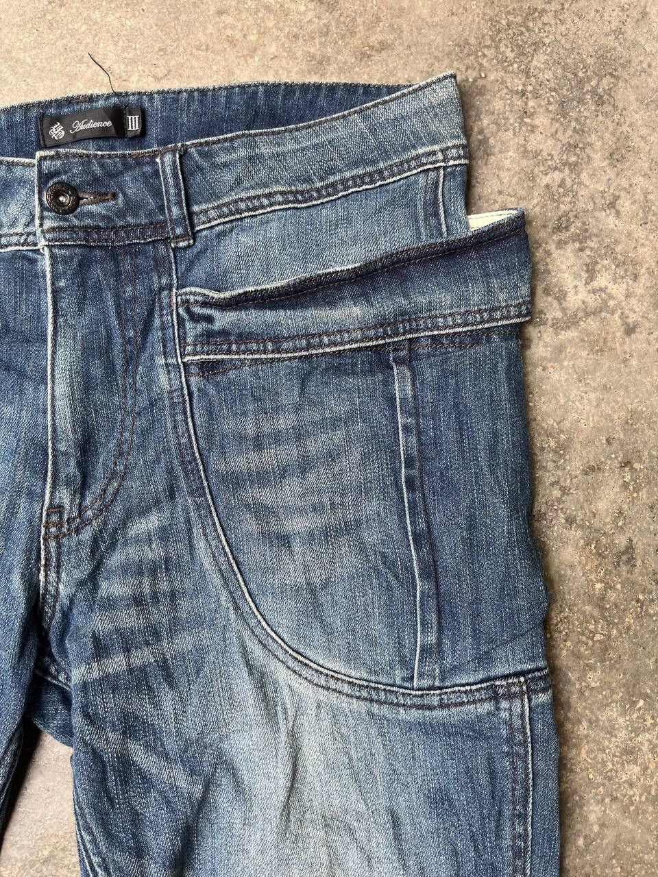 AUDIENCE JAPANESE BRAND SHORTS JEANS RARE STYLE