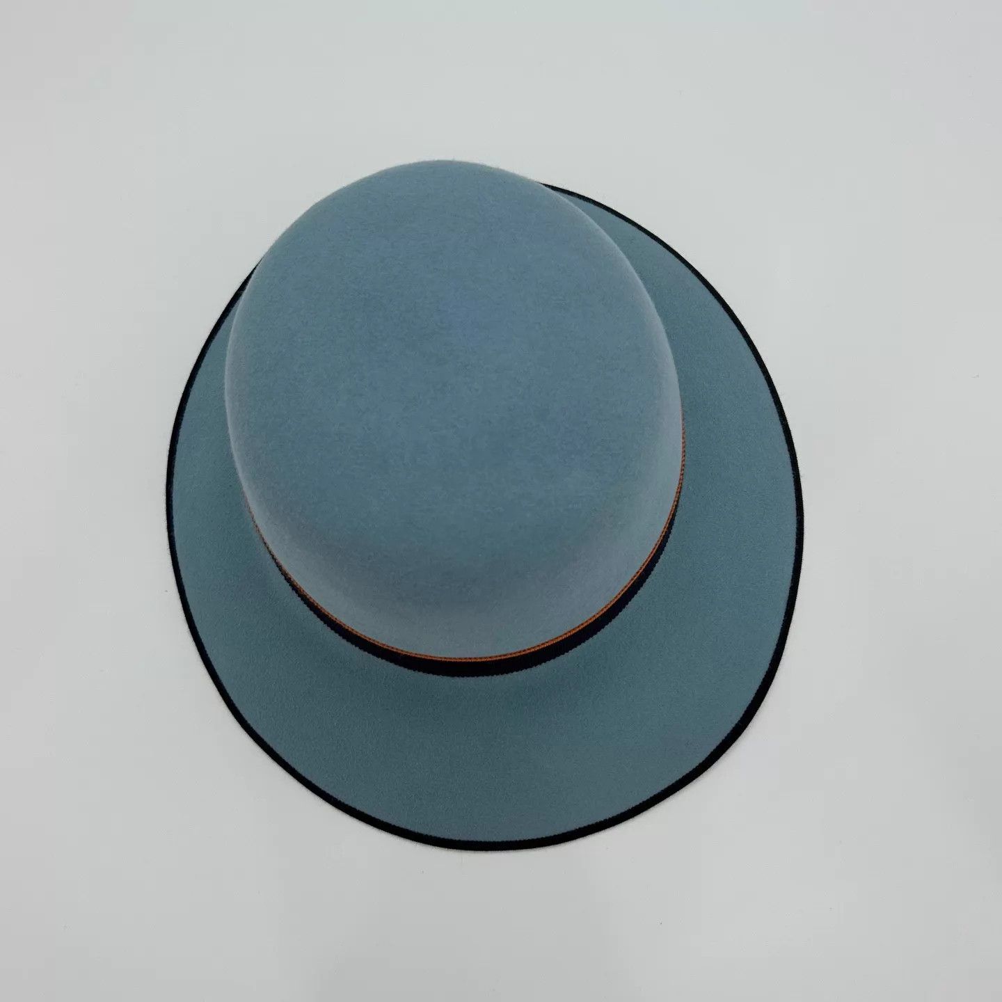 Hermes Hermes Wool Fedora Classic Blue Size 56 Size ONE SIZE - 2 Thumbnail