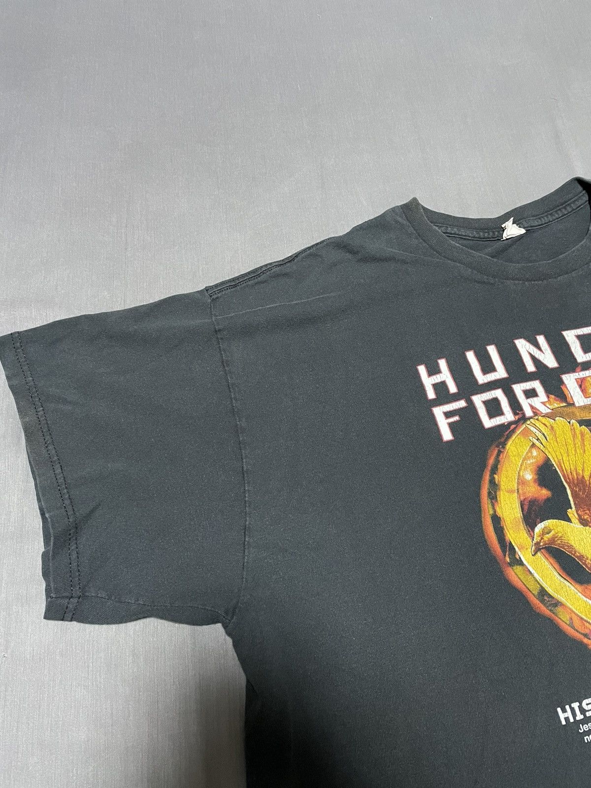 Vintage 🔥🕊️2012 “Hunger For God” Hunger Games Christian Parody Tee Size US XL / EU 56 / 4 - 4 Thumbnail
