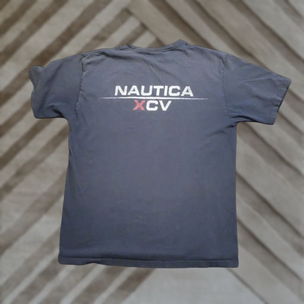 Nautica VINTAGE Nautica T Shirt Mens Large Blue Distressed Grunge Sailing Pocket 90s Size US L / EU 52-54 / 3 - 1 Thumbnail