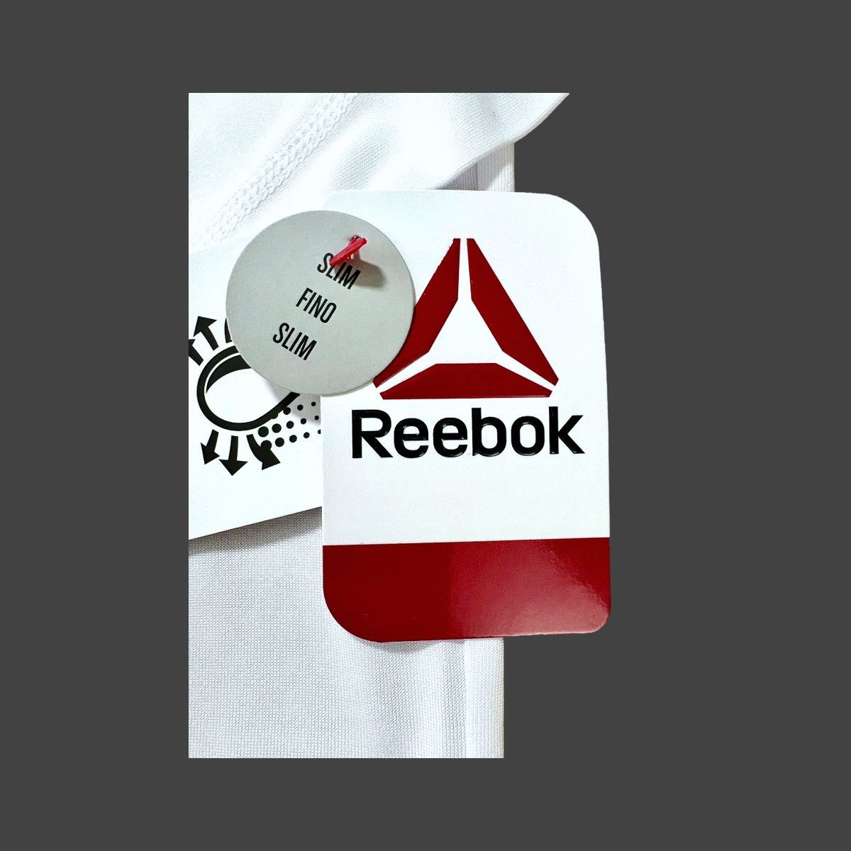 Reebok Reebok Men’s White Trail Long Sleeve Active Sweatshirt Sz L Size US L / EU 52-54 / 3 - 14 Thumbnail