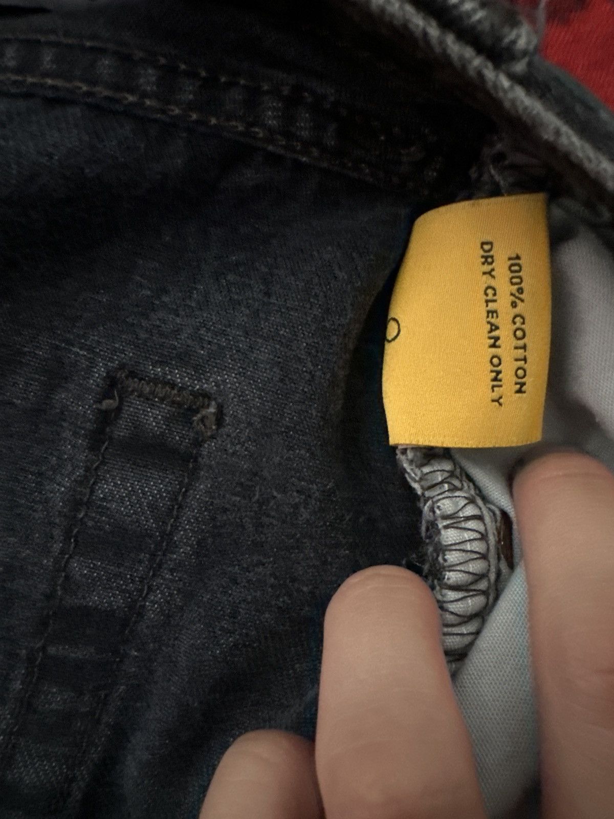 Gallery Dept. Gallery Dept. Fuck Face denim Size US 33 - 6 Thumbnail