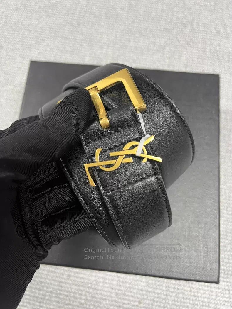 Saint Laurent Paris Saint Laurent Paris belt i Size ONE SIZE - 6 Thumbnail