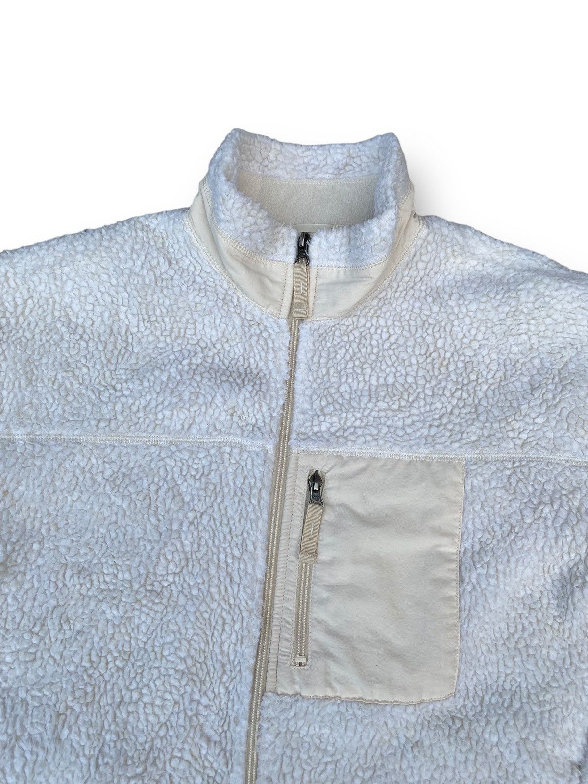 GU × Vintage Vintage Sherpa Fleece Pile Zip Jacket. #D2 Size US M / EU 48-50 / 2 - 2 Thumbnail