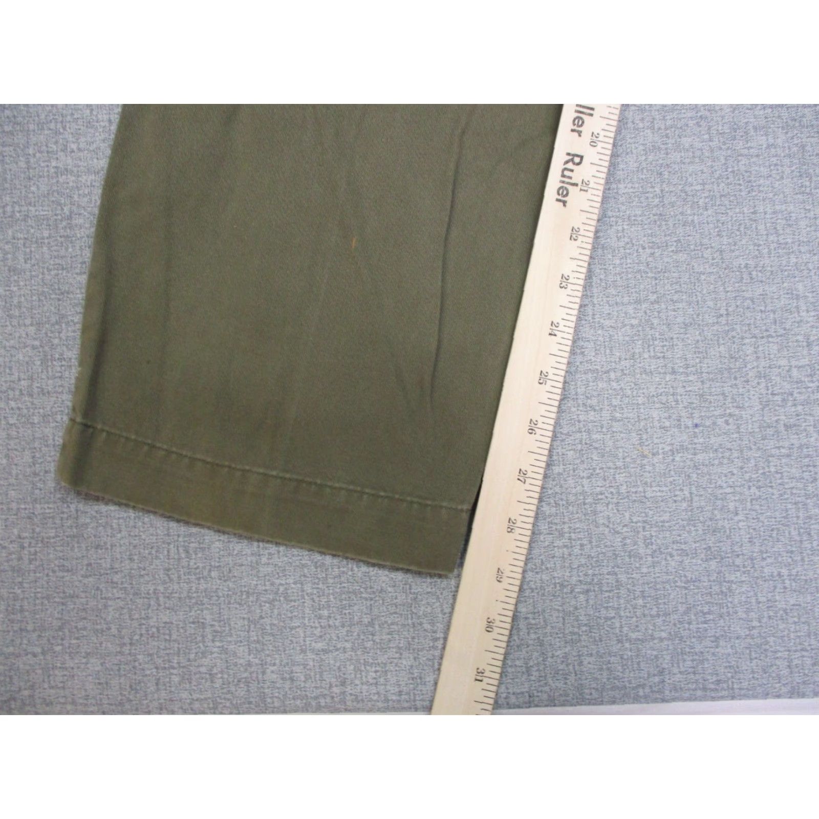 Tommy Hilfiger VINTAGE Tommy Hilfiger Pants Mens 34 Green Chino Relaxed Fit Straight Baggy Y2K Size US 34 / EU 50 - 7 Thumbnail