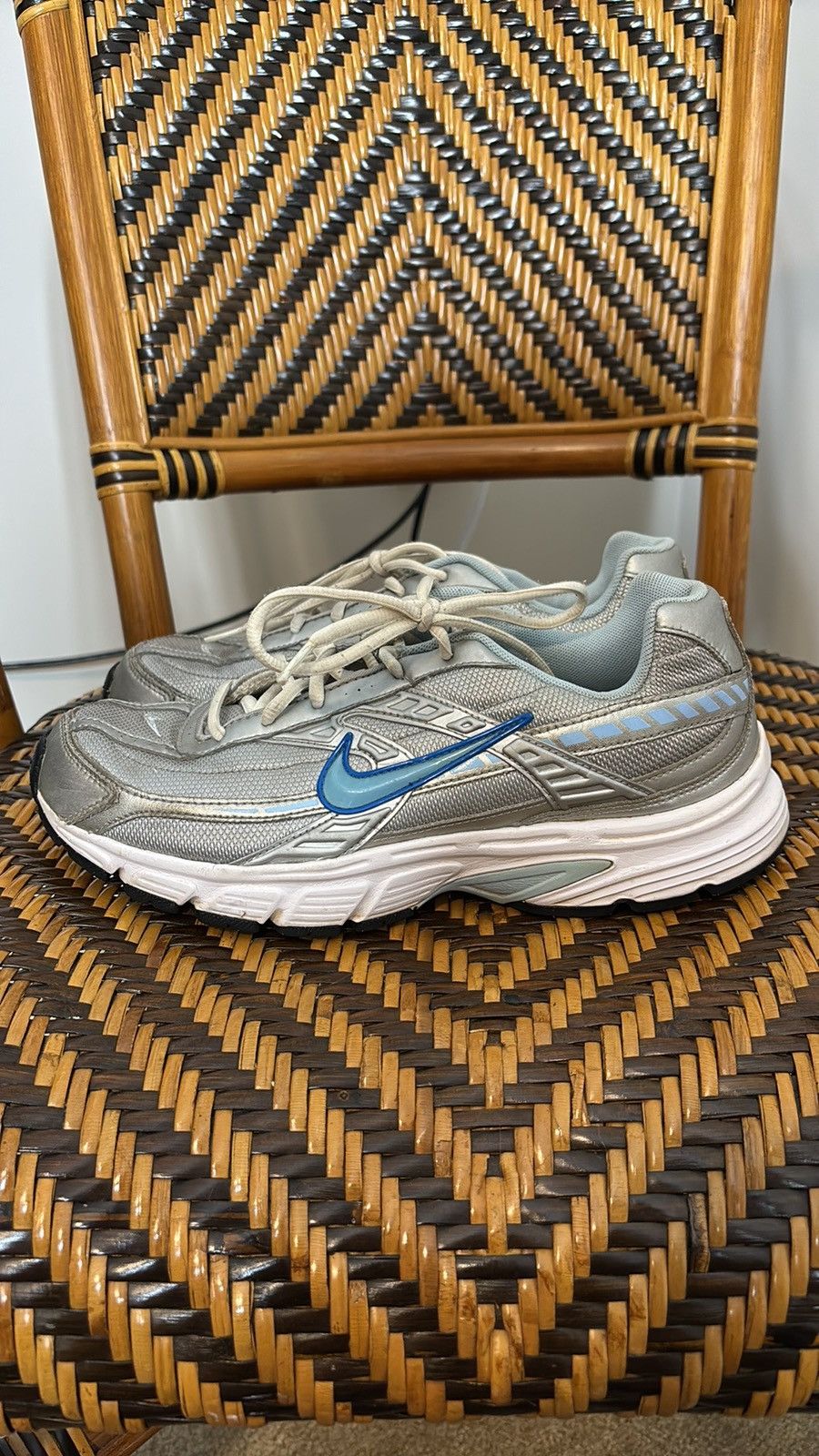 Nike Nike Initiator Metallic Silver Ice Blue 394053-001 Size US 10 / IT 40 - 3 Thumbnail