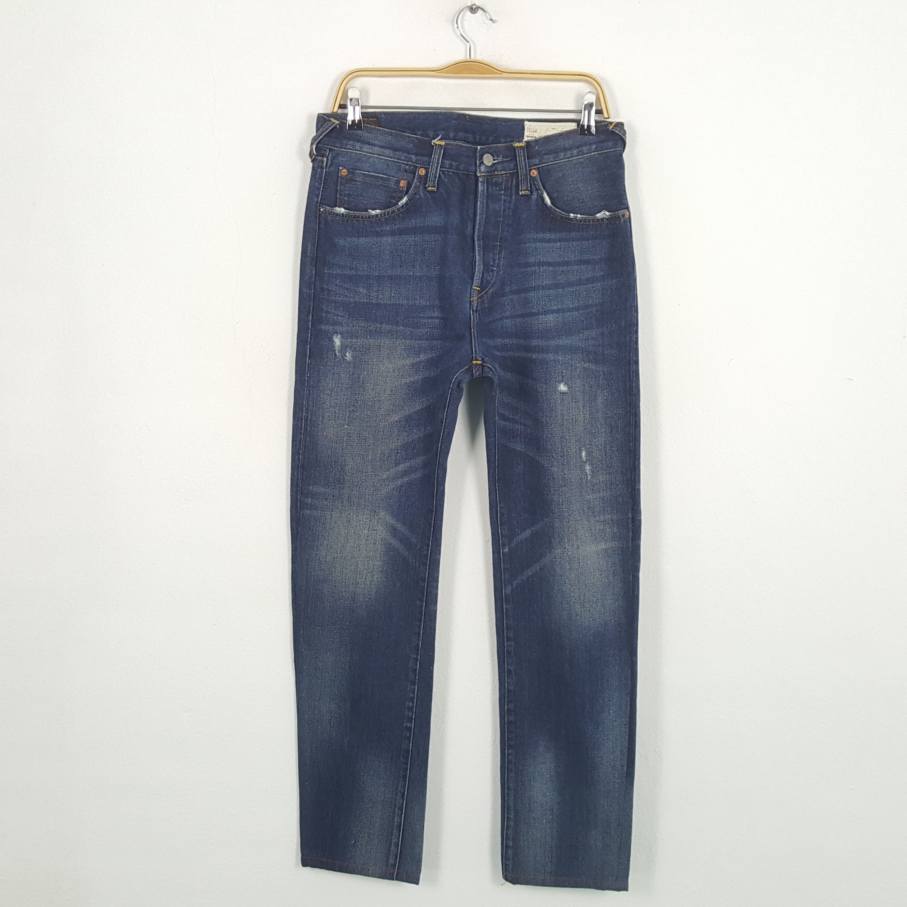 Evisu × Japanese Brand × Vintage Vintage EVISU Japanese Brand Daicock Custom Style Jeans Size US 31 - 4 Thumbnail
