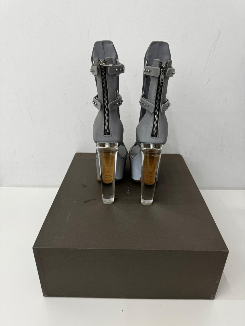 Rick Owens HIGH ANKLE SPARTAN Size US 8 / IT 38 - 3 Thumbnail