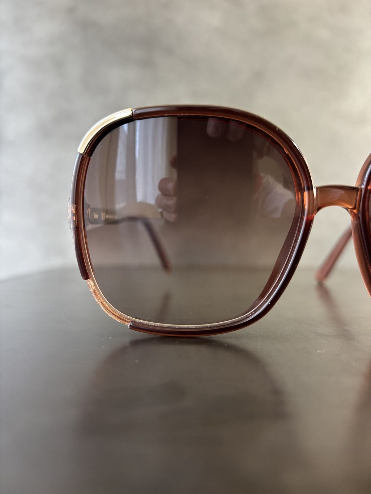 Chloe 2000s Chloe Sunglasses CE719S Ted Lapidus Oversize Square Size ONE SIZE - 7 Thumbnail