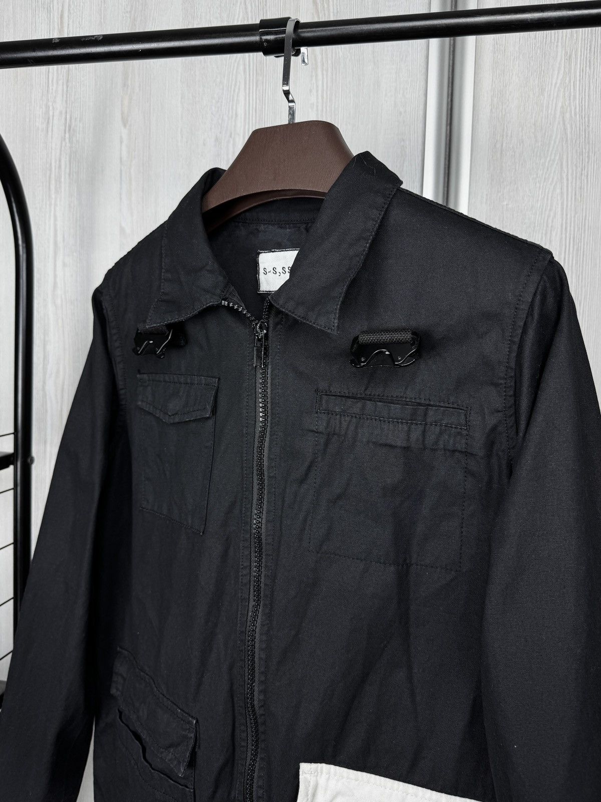 Other Sol-Sol South African brand black jacket with white pocket M Size US M / EU 48-50 / 2 - 4 Thumbnail