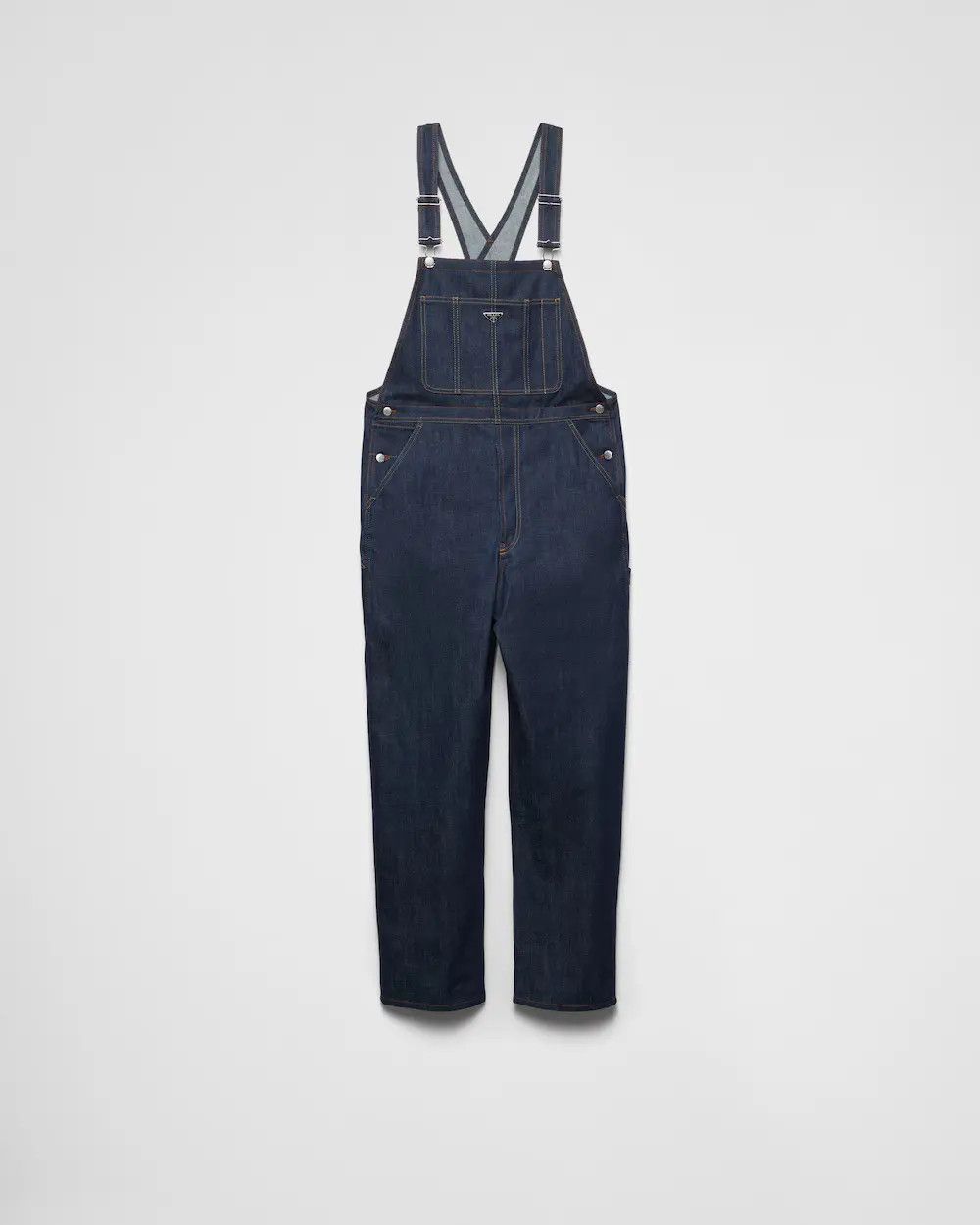 Prada o1bcso1str1025 Selvedge Denim Overalls & Jumpsuits in Blue Size US 34 / EU 50 - 1 Thumbnail