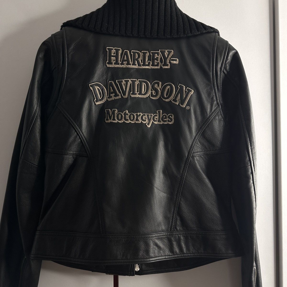Harley Davidson Harley-Davidson Women's Leather Jacket Size S / US 4 / IT 40 - 7 Thumbnail