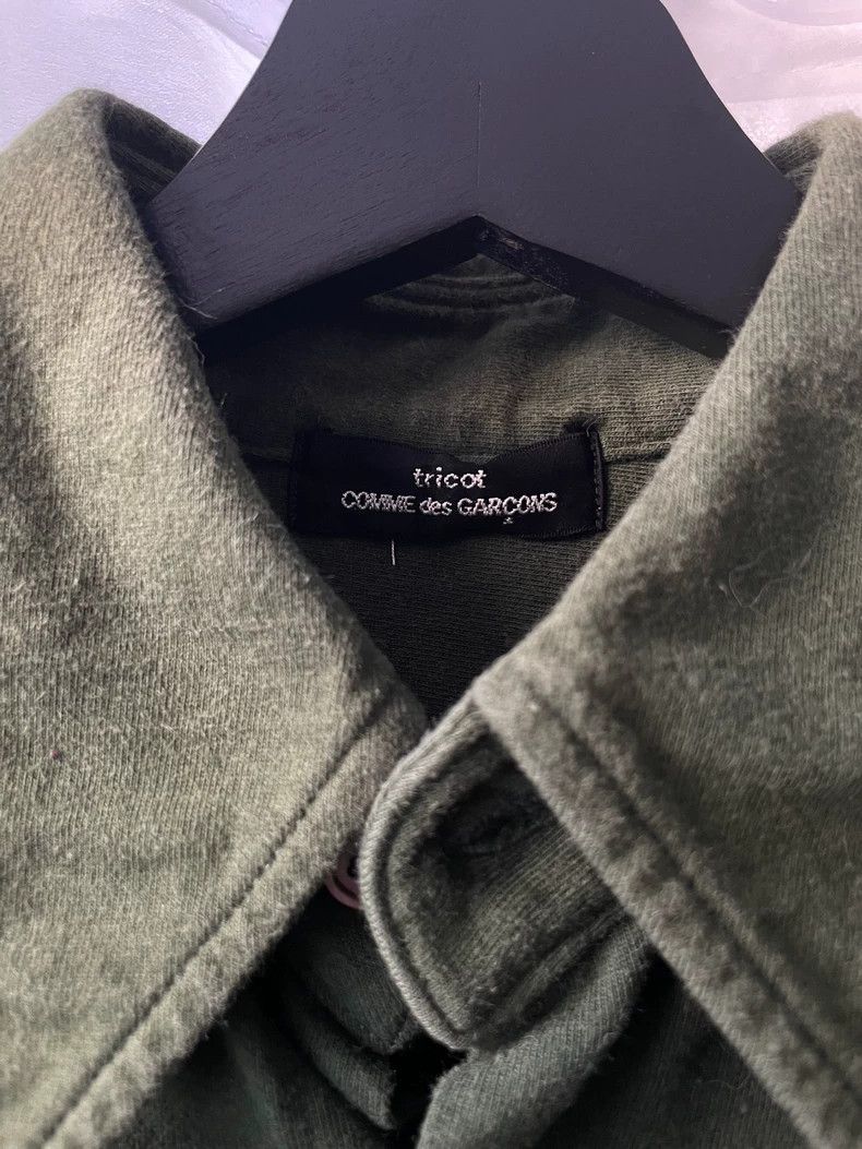 Comme des Garcons comme des garçons Dark green short sleeve shirt Size ONE SIZE - 4 Thumbnail