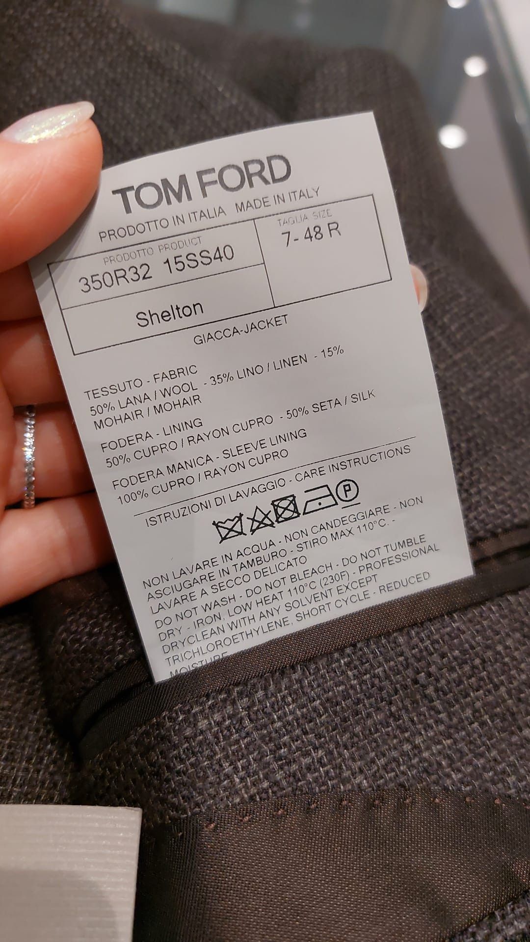 Tom Ford o1loc1c0724 Shelton Jacket Suit in Brown Size US M / EU 48-50 / 2 - 6 Thumbnail
