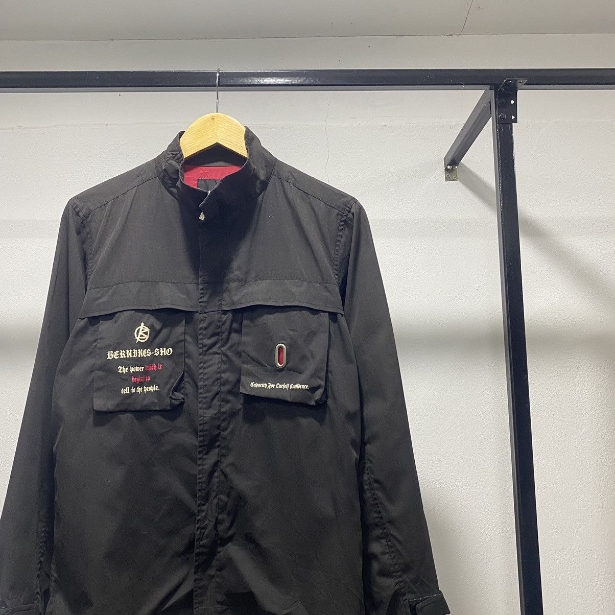 Japanese Brand Sick☠️ Bernings Sho Punk Tactical Jacket Utility Grunge Size US S / EU 44-46 / 1 - 2 Thumbnail