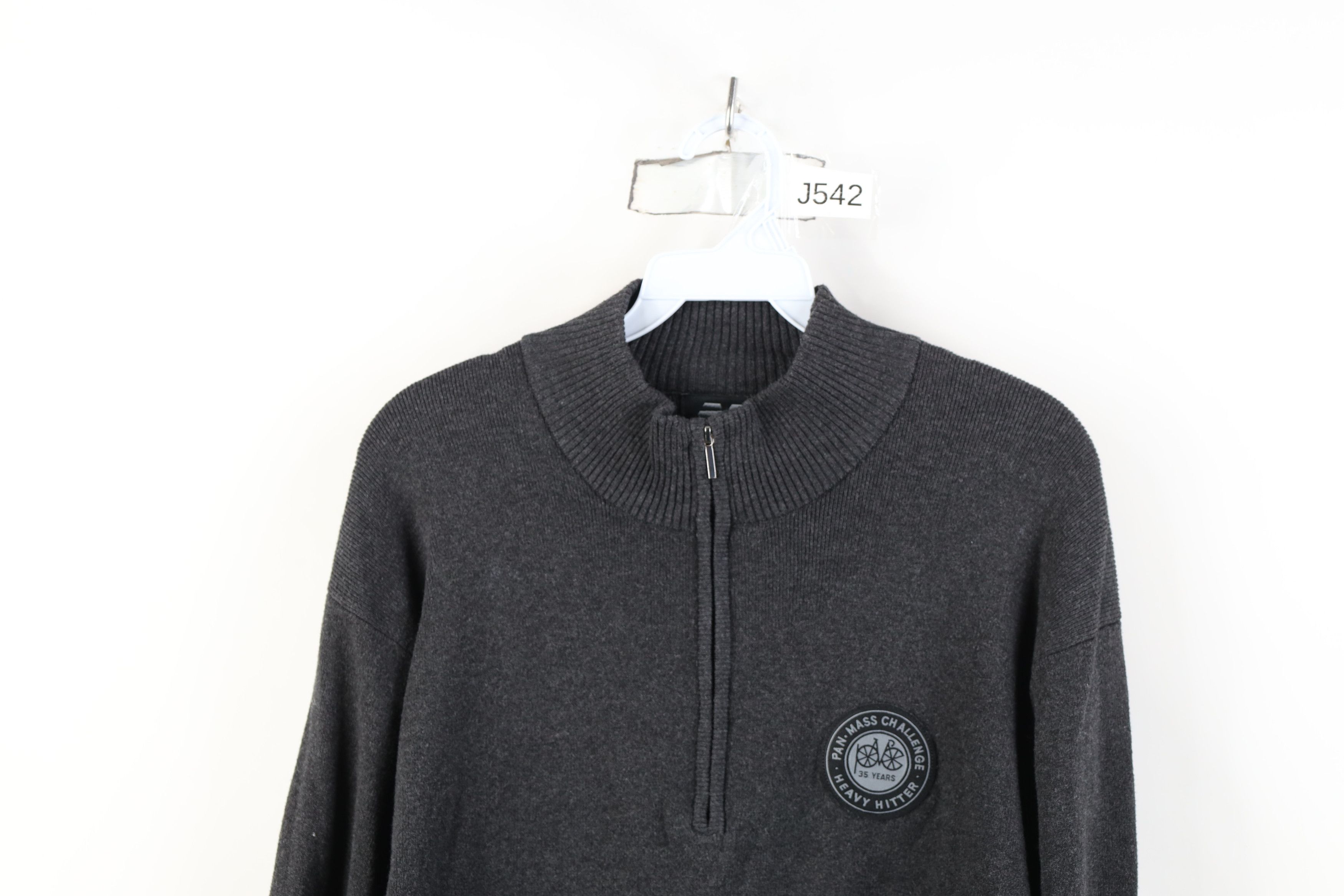 New Balance New Balance Challenge Heavy Hitter Cycling Half Zip Sweater Size US M / EU 48-50 / 2 - 2 Thumbnail