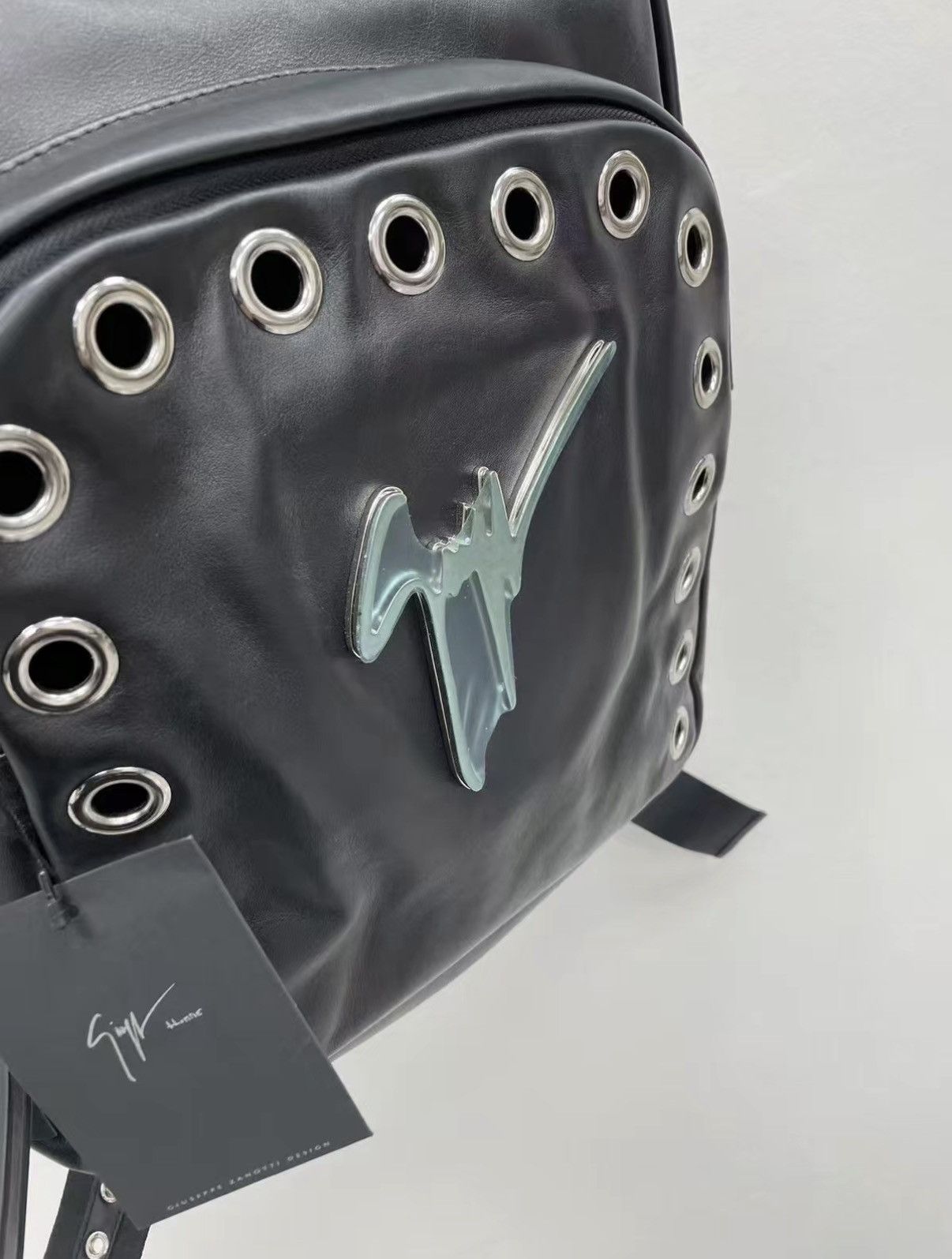 Giuseppe Zanotti Giuseppe Zanotti GZ Full Leather Backpack J30 Size ONE SIZE - 4 Thumbnail