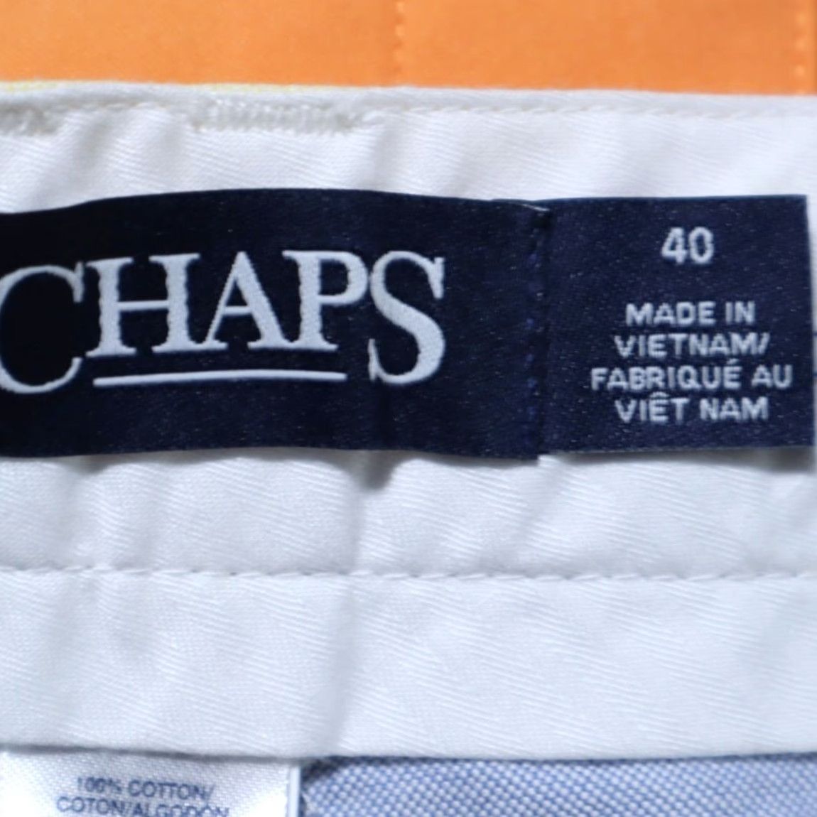 Chaps Chaps Oxford Panel Cotton Khaki Chino Shorts Multi-Colored Colorblock Men's 40 Size US 40 / EU 56 - 5 Thumbnail