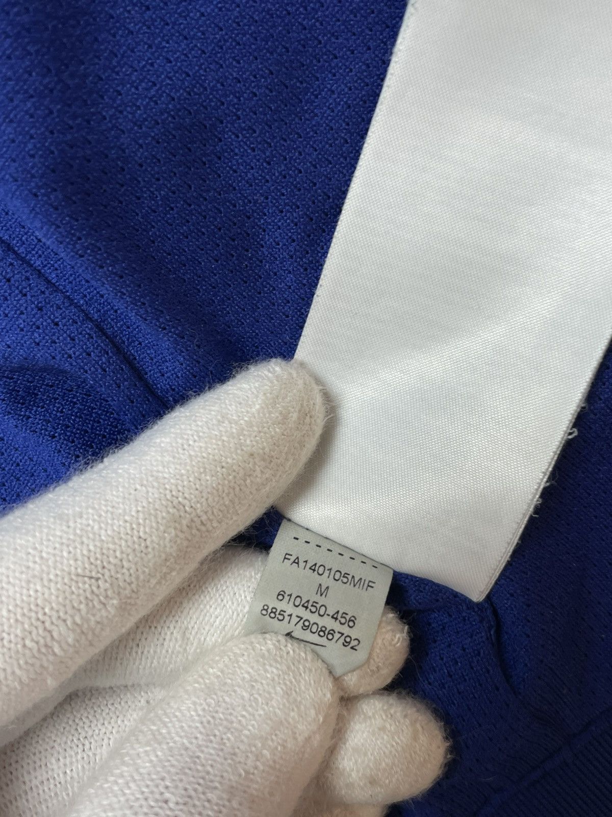 Nike Barcelona Jacket Training Full Zip Mens Football Blue Nike Size US M / EU 48-50 / 2 - 11 Thumbnail