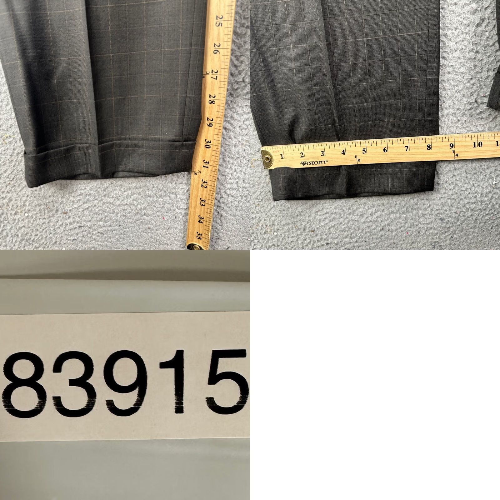 Ralph Lauren NEW Lauren Ralph Lauren Mens 36X30 Pants Dress Olive Wool Pleated 100% Authentic Size US 36 / EU 52 - 8 Thumbnail