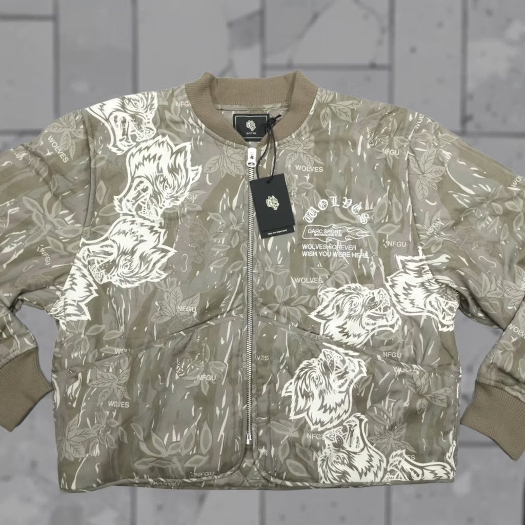 Darc Sport Darc Sport Surrounded By Family Boxy Men’s XL Darco Quilted Zip Jacket Oak Norse Camo Size US XL / EU 56 / 4 - 1 Thumbnail