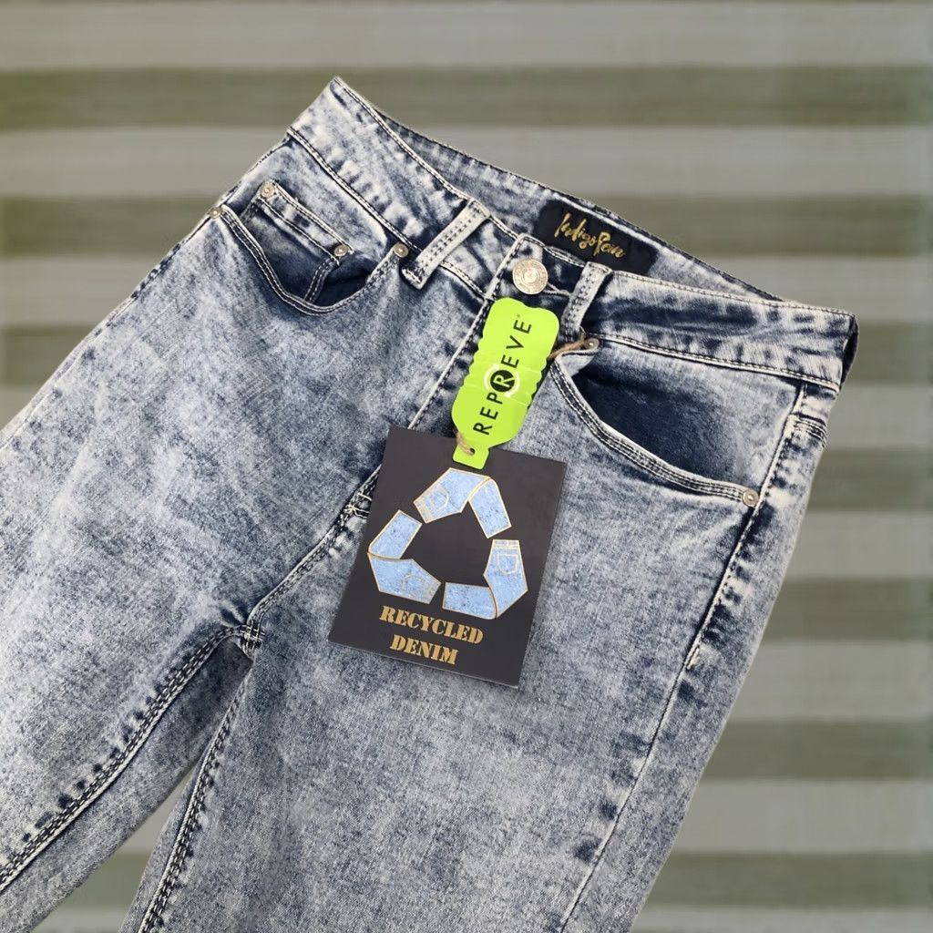 Vintage Indigo Rein Jeans Slim Ankle 26x26 NWT Blue Denim Stretch 5/26 High Rise Narrow Leg 5-Pocket Style Women Mens Size 27" / US 4 / IT 40 - 1 Thumbnail