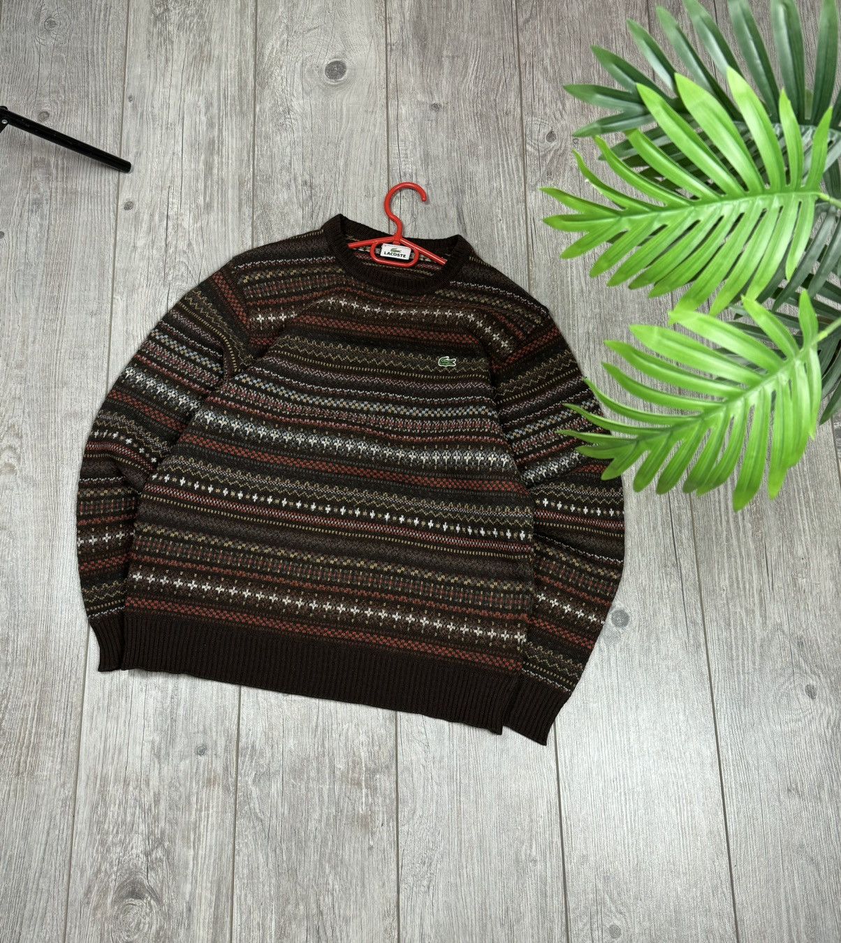 Lacoste VINTAGE SWEATSHIRT LACOSTE LUXURY SWEATER SIZE S Size US S / EU 44-46 / 1 - 9 Thumbnail