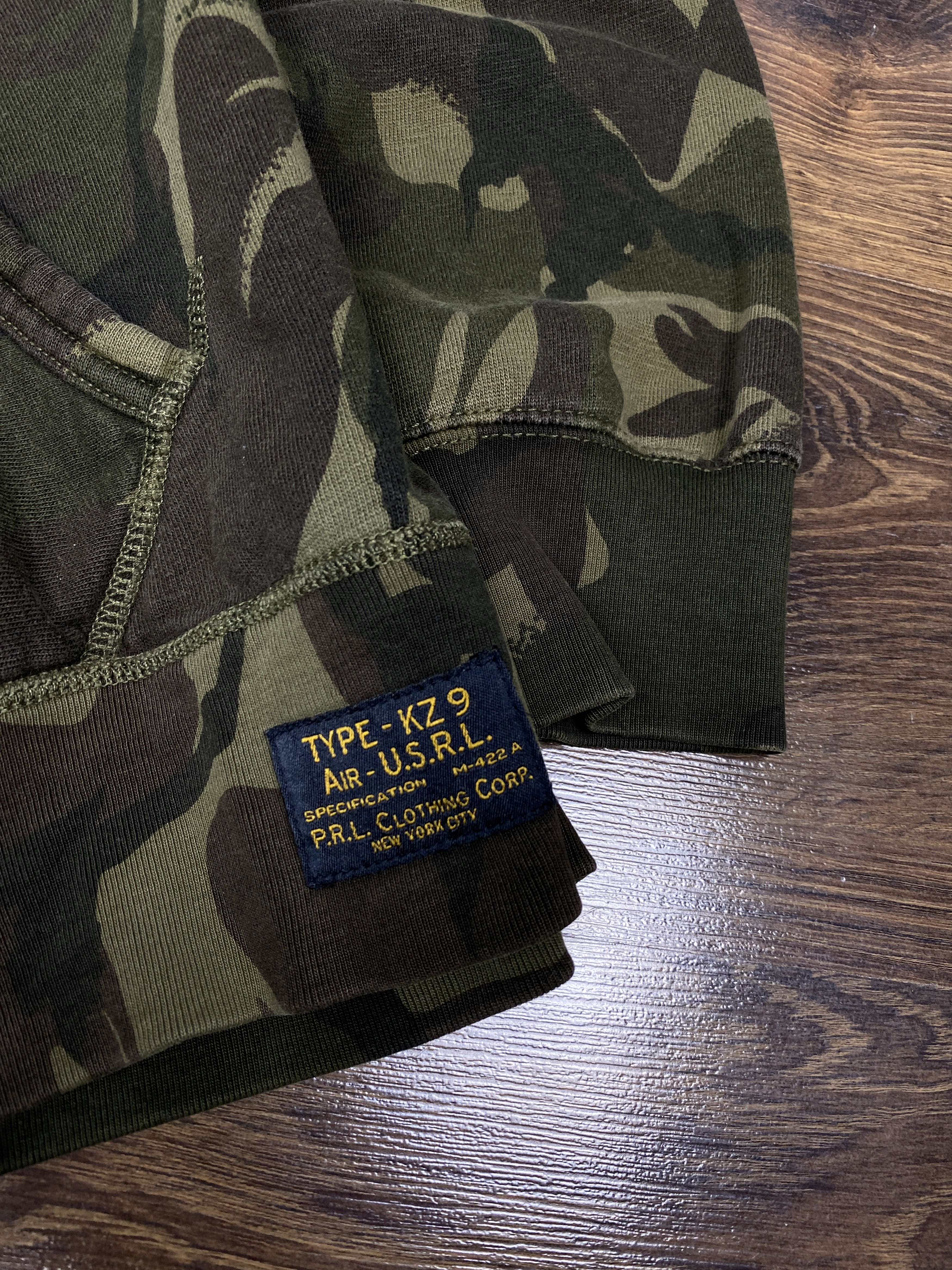 Polo Ralph Lauren Polo Ralph Lauren vintage camo hoodie y2k Size US L / EU 52-54 / 3 - 3 Thumbnail