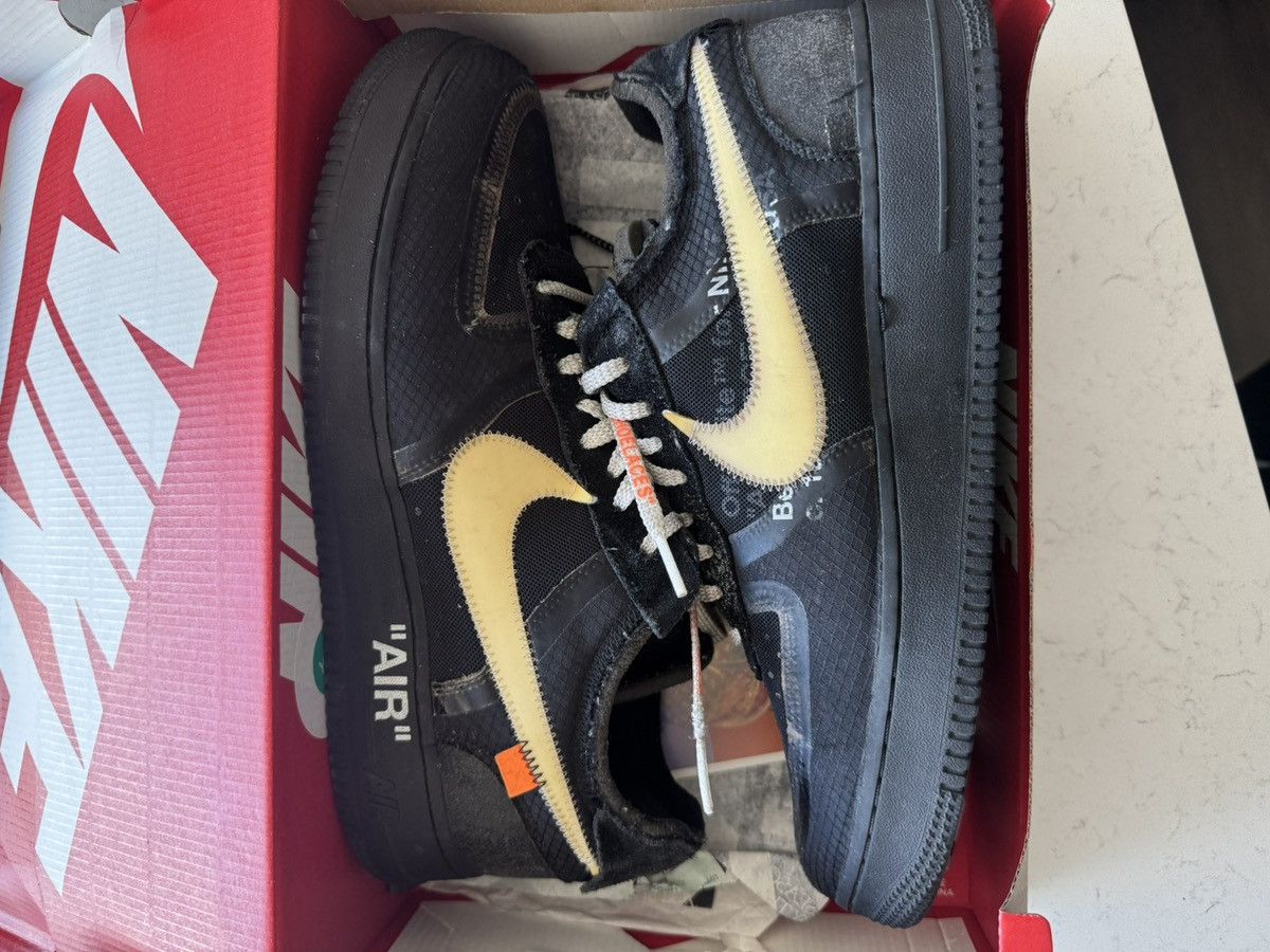 Nike × Off-White Nike Off White Air Force 1 Low Size US 11.5 / EU 44-45 - 3 Thumbnail