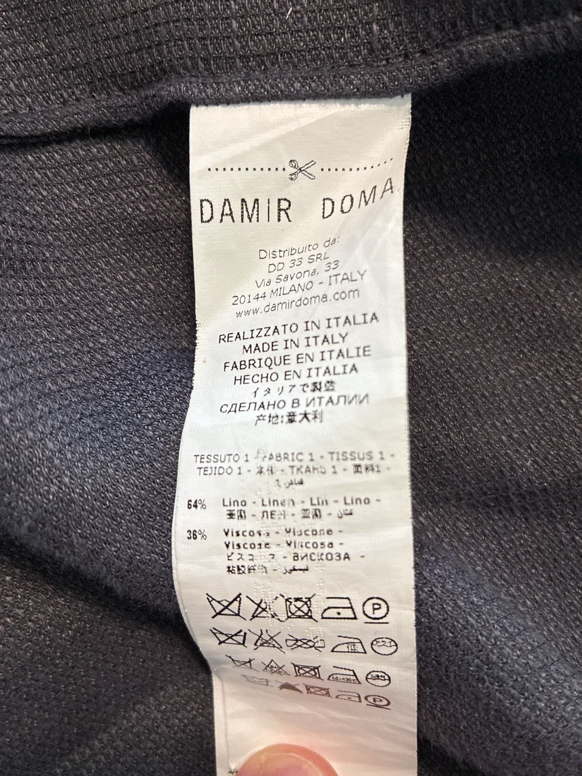 Damir Doma Damir Doma button up Size US M / EU 48-50 / 2 - 12 Thumbnail