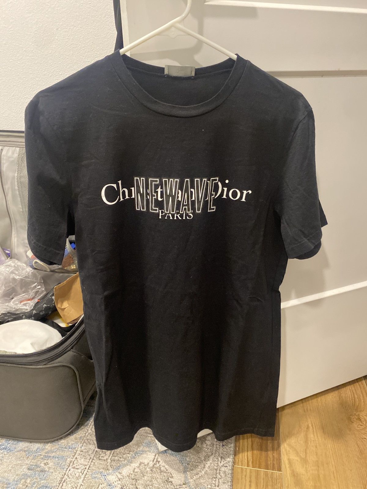 image of Christian Dior T-Shirt in Black, Men's (Size Small)