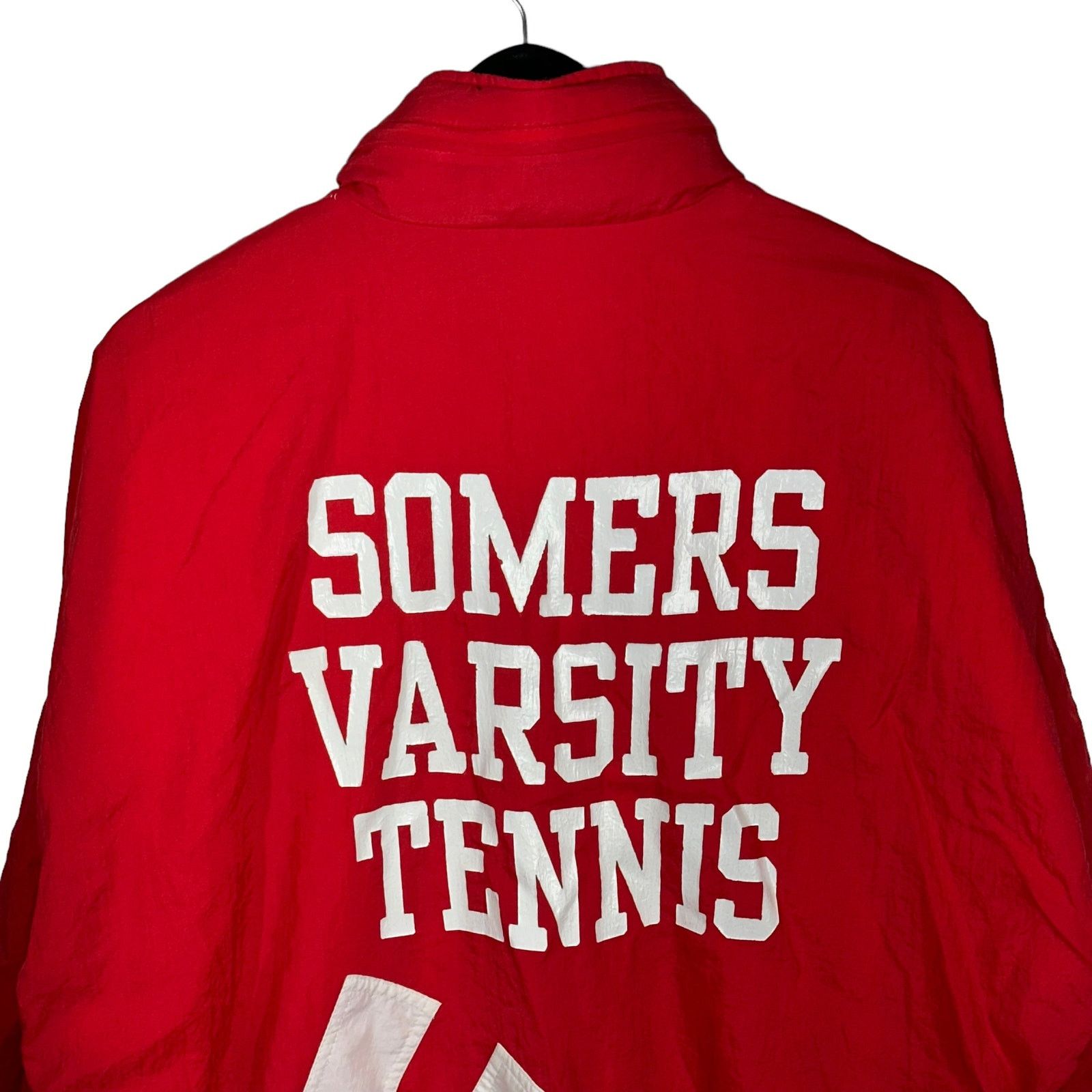 Vintage Vintage Adidas "Somers Varsity Tennis" Full Zip Light Jacket Size US L / EU 52-54 / 3 - 4 Thumbnail