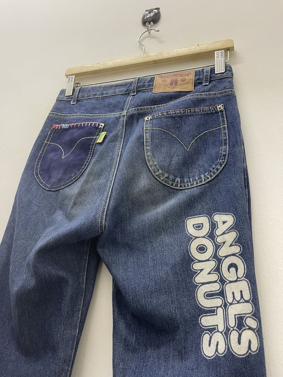 Angel Blue Rare Vintage ANGEL BLUE Yoshitomo Nara Style Size 27" / US 4 / IT 40 - 15 Thumbnail
