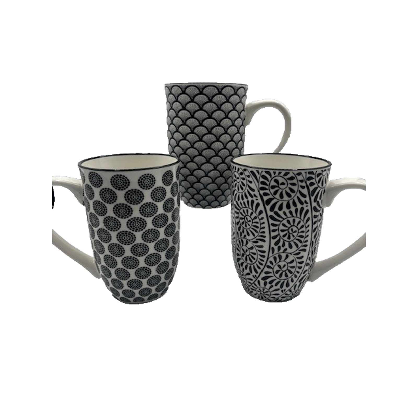 Other Studio Dinnerware tall Assorted Pattern Stoneware Coffee Mug Size ONE SIZE - 2 Thumbnail