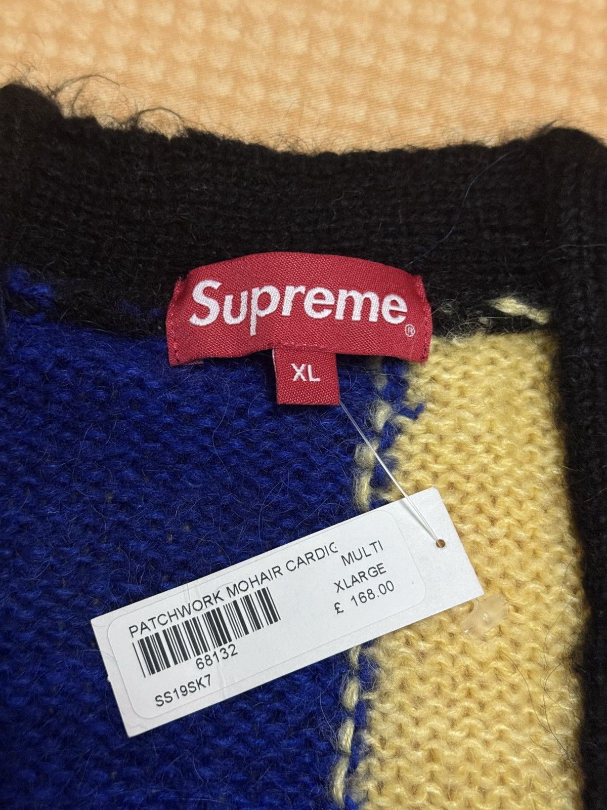 Supreme Supreme patchwork mohair cardigan Size US XL / EU 56 / 4 - 3 Thumbnail