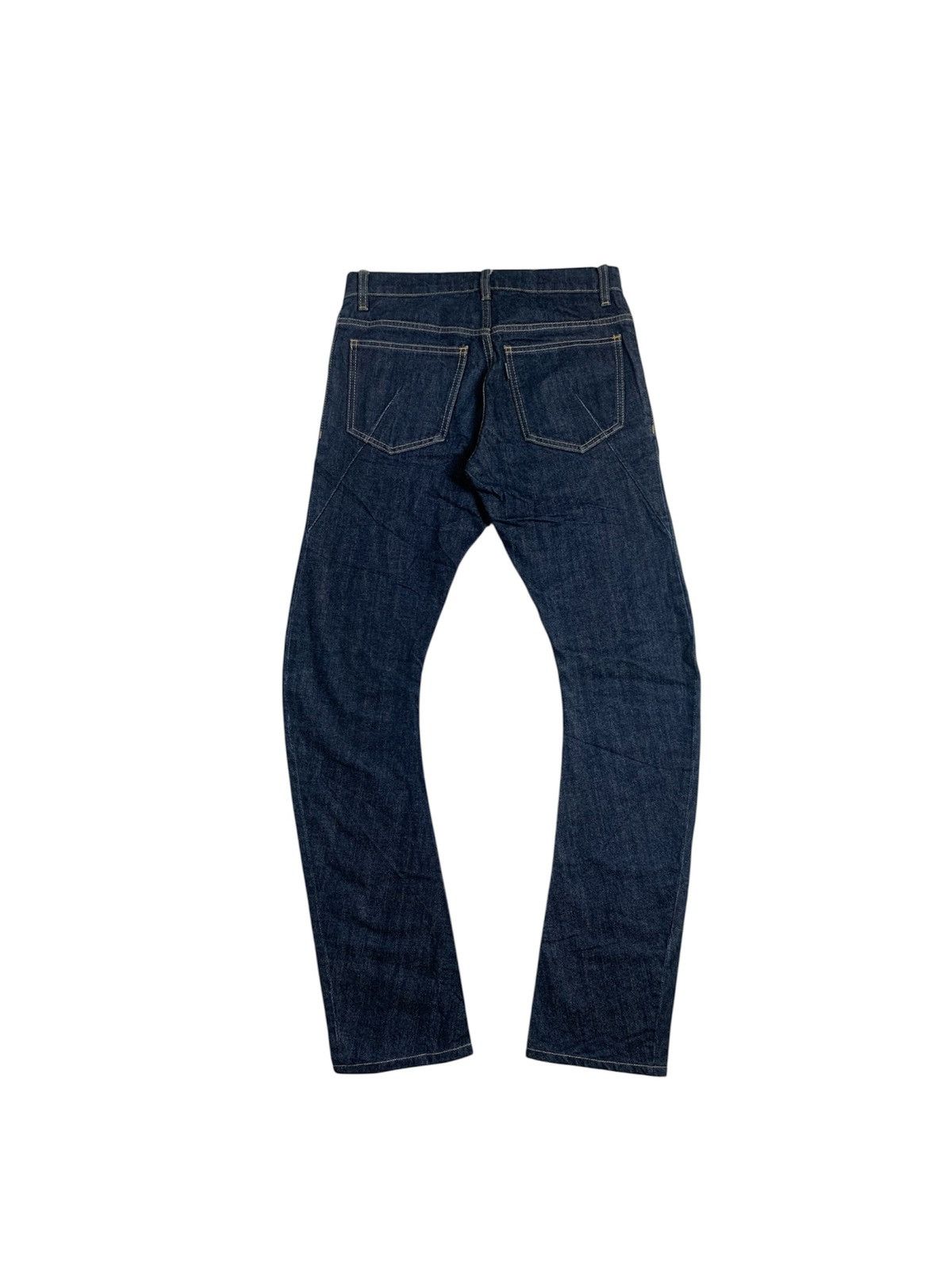 Attachment ATTACHMENT Dark Indigo Slim Fit Denim Jeans Size US 30 / EU 46 - 4 Thumbnail
