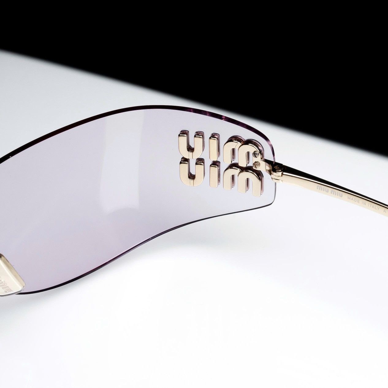 Miu Miu MIU MIU 0MU A51S ZVN90O SUNGLASSES Size ONE SIZE - 3 Thumbnail
