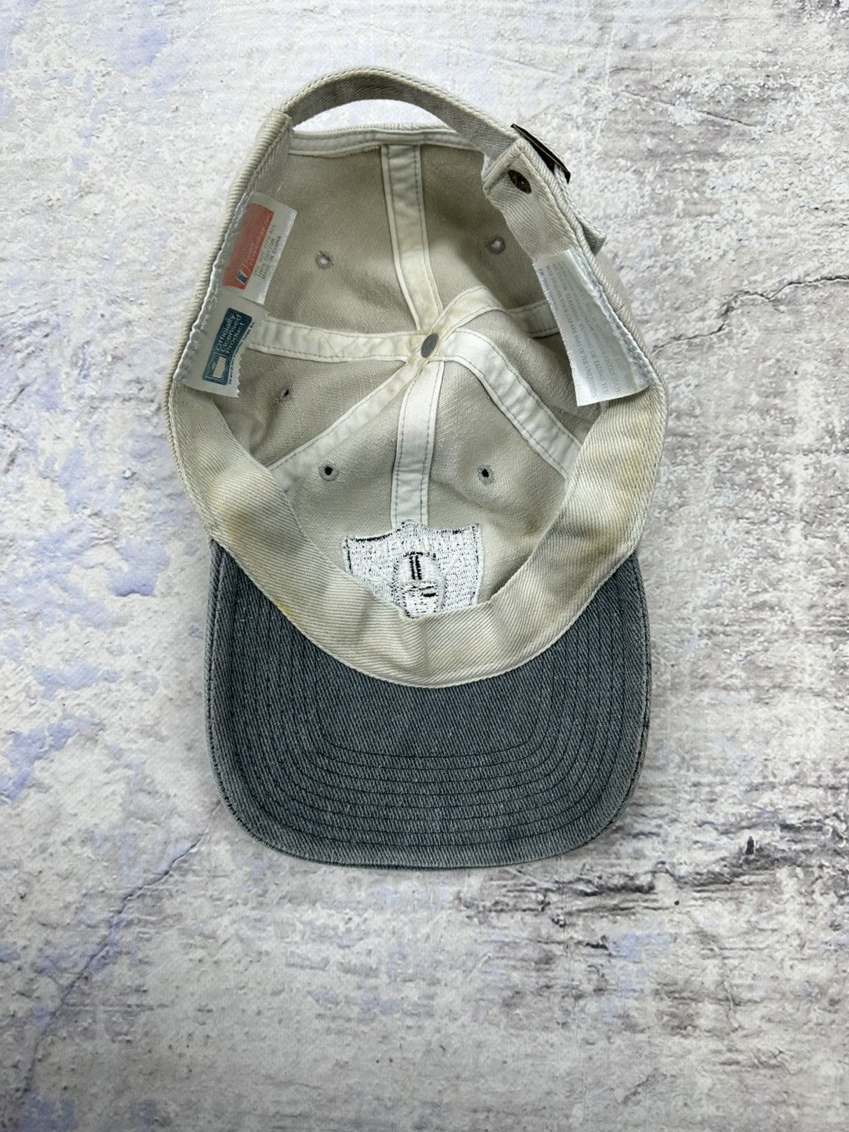 NHL × Vintage NHL Raiders hat cap mens grey faded rare Size ONE SIZE - 6 Thumbnail