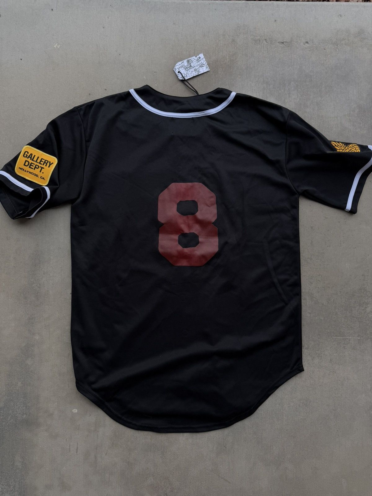 Gallery Dept. Gallery Dept. Echo Park Baseball Jersey – Black Small NWT Size US S / EU 44-46 / 1 - 7 Thumbnail