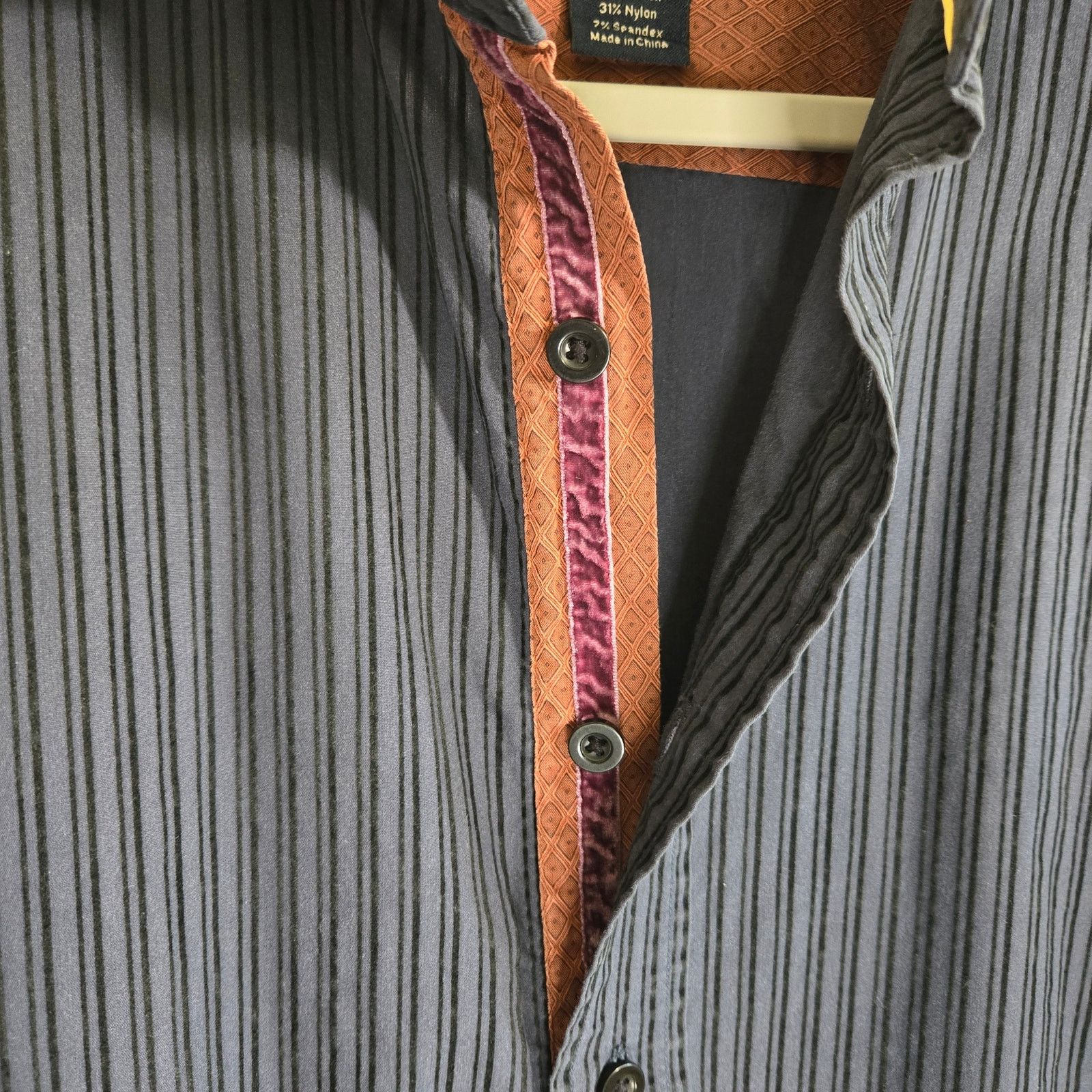 Pronto Uomo Pronto Uomo BLUE Men's Shirt. Size Medium. Size US M / EU 48-50 / 2 - 6 Thumbnail