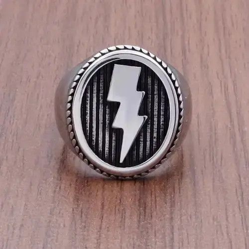 Vintage Lightning Bolt Ring Size ONE SIZE - 4 Thumbnail